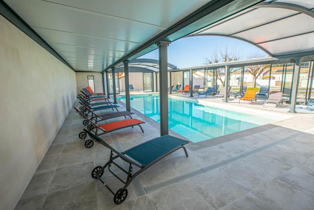 Le Pacha Maison Avec Piscine/Parking/Wifi/Plages 5Kms Les Mathes Exterior foto